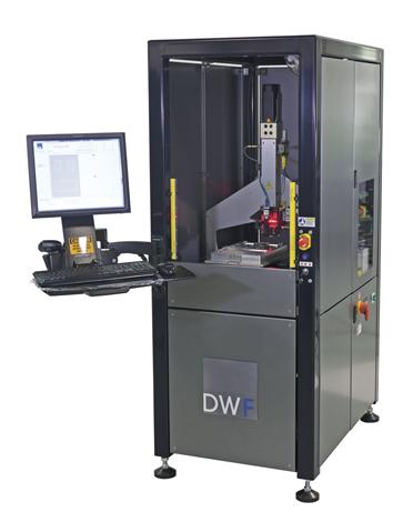 The M1500 Micro Fastener System automatically installs microPEM TackSerts and TackPins, as well as micro rivets, and other micro fasteners.
  (Source: DWFritz)